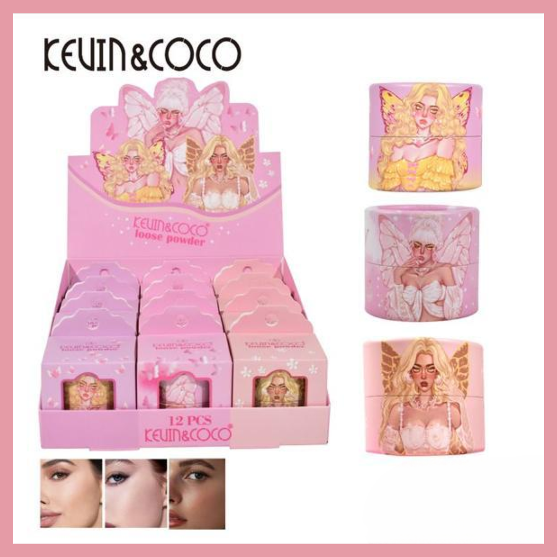 POLVOS SUELTOS BALLET BUTTERFLY GODDESS SERIES (BRILLO PERLADO INTENSO)  1