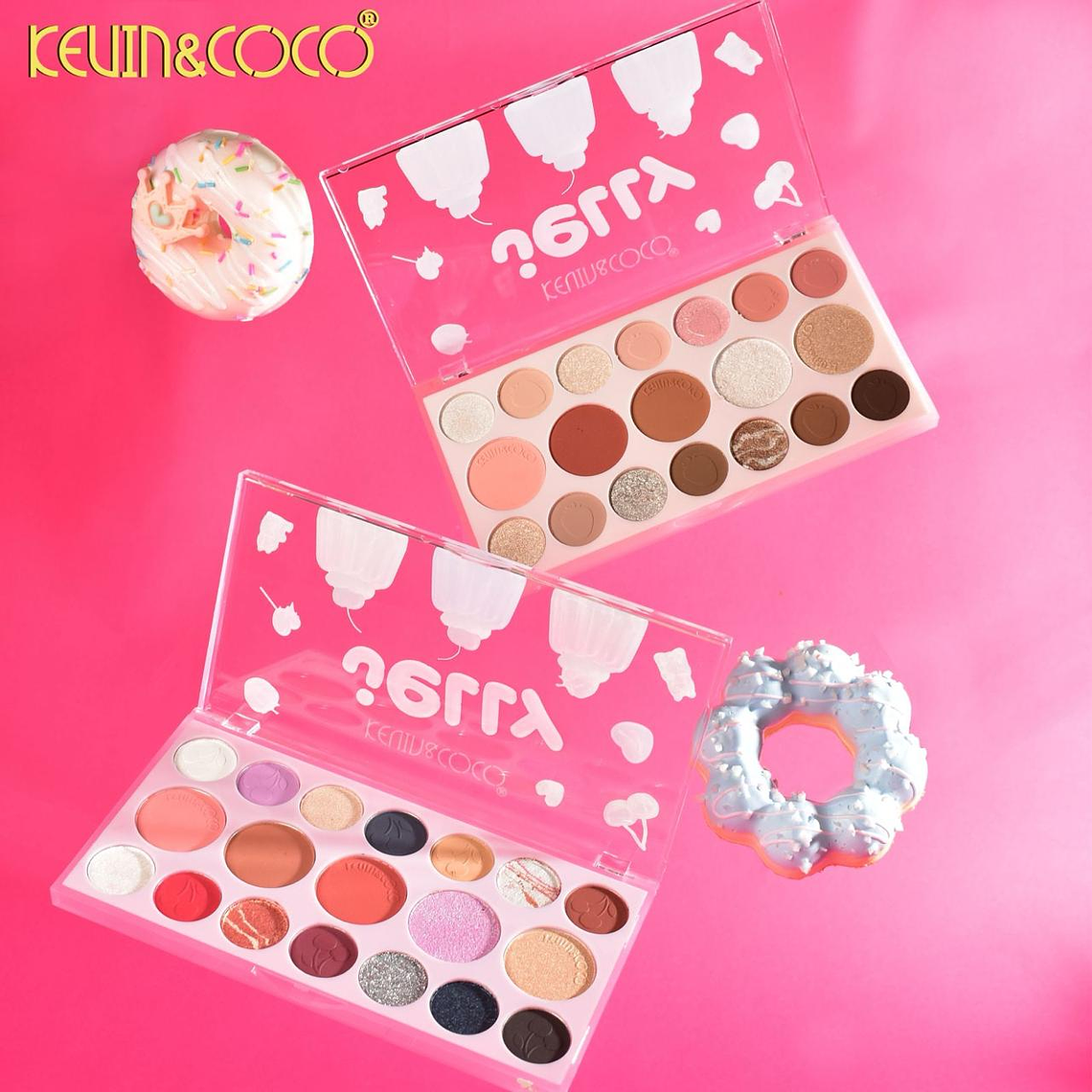 PALETA DE SOMBRA DE OJOS JELLY DE 19 COLORES  1