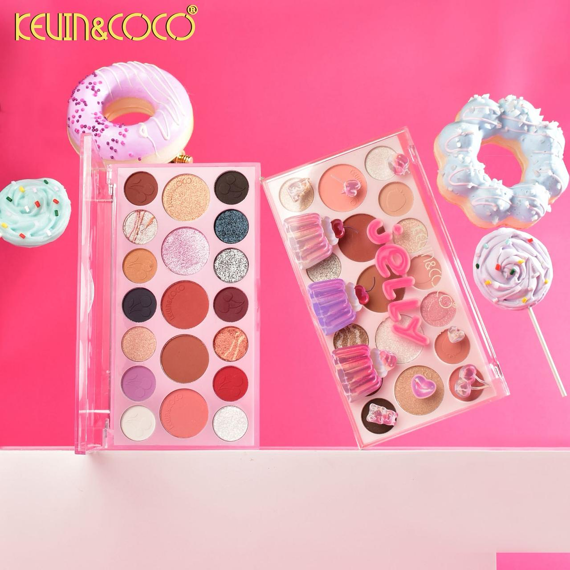 PALETA DE SOMBRA DE OJOS JELLY DE 19 COLORES  2