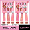  PAQUETE DE 3 BRILLOS LABIALES CANDY BALLON 