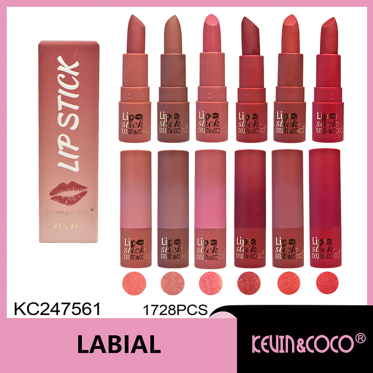  Lápiz labial de beso sin azúcar  1