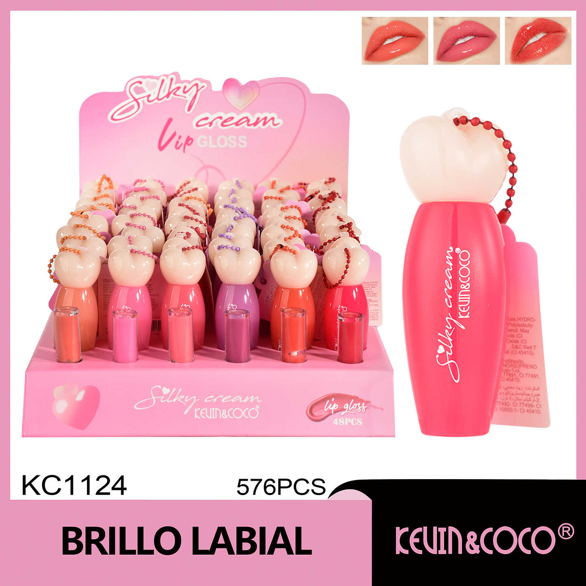   Brillo labial individual Love Halo 1