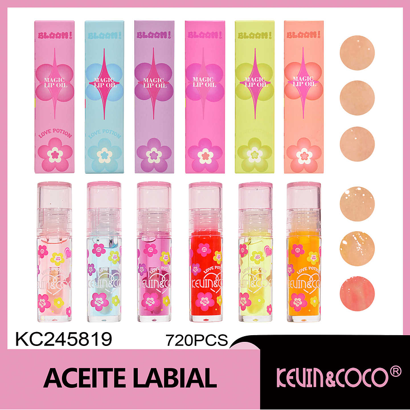 Aceite labial BLOOM MAGIC 