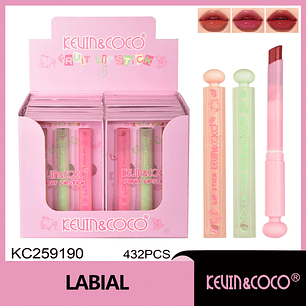 Velvet Fun Fruit – Paquete de 3 Lápices Labiales