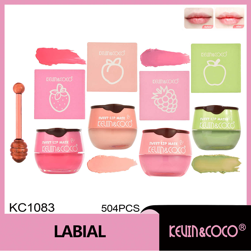   Mascarilla labial de caramelo de frutas 