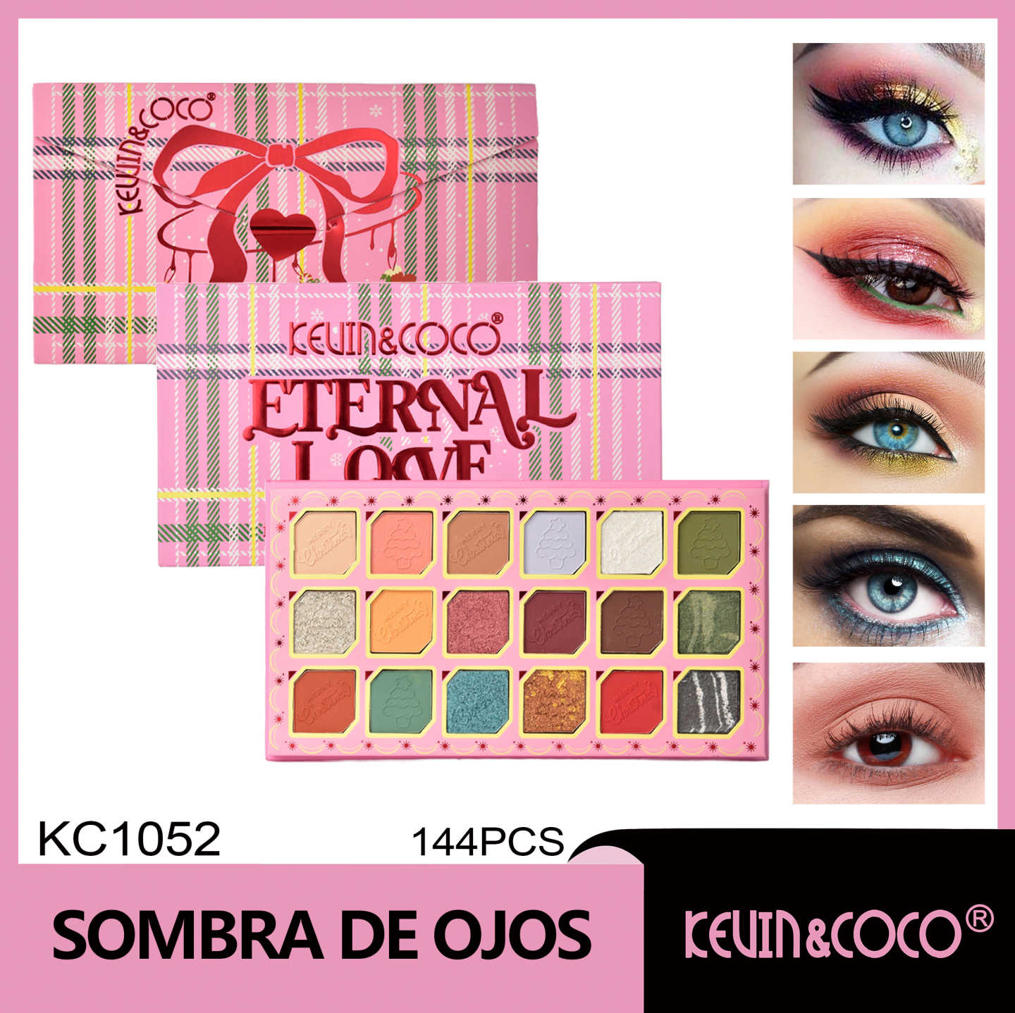 Sombra de Ojos Navideña – Daytime Fantasy (18 Colores)