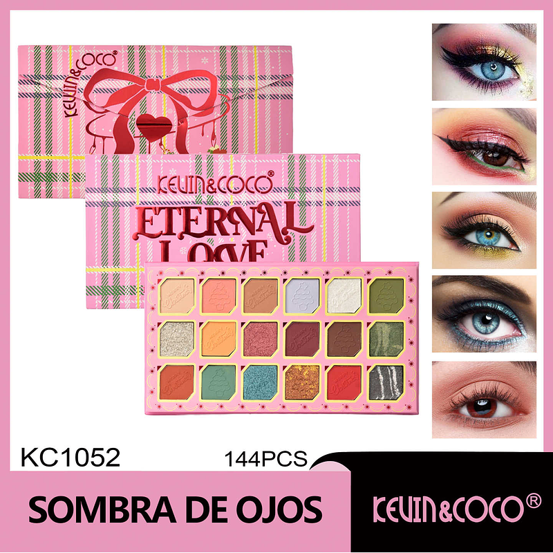 Sombra de Ojos Navideña – Daytime Fantasy (18 Colores)