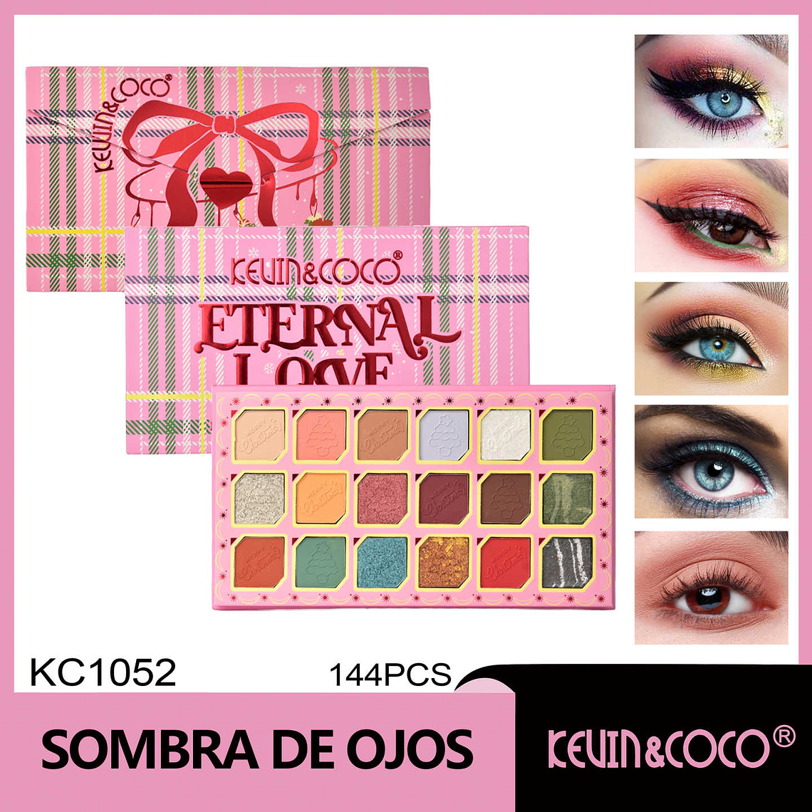 Sombra de Ojos Navideña – Daytime Fantasy (18 Colores) 1