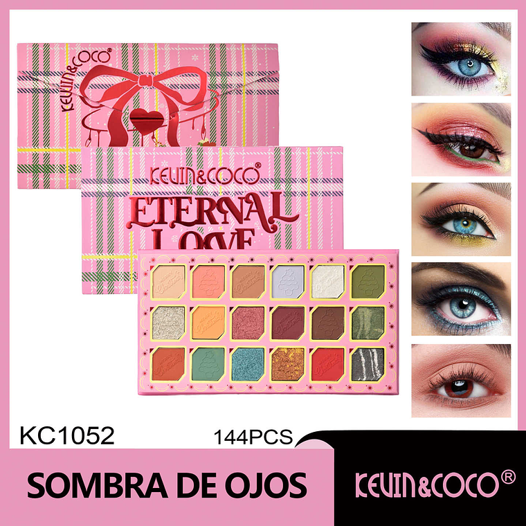 Sombra de Ojos Navideña – Daytime Fantasy (18 Colores) 1