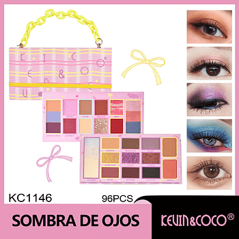   Paleta de maquillaje Dream Fast Travel de 26 colores morado 