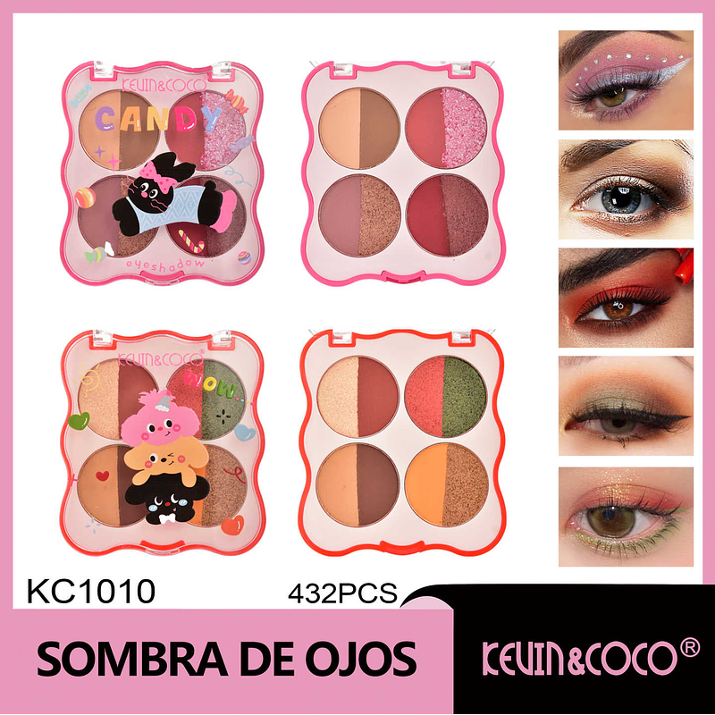 Juego de dos sombras de ojos Candy Animal 