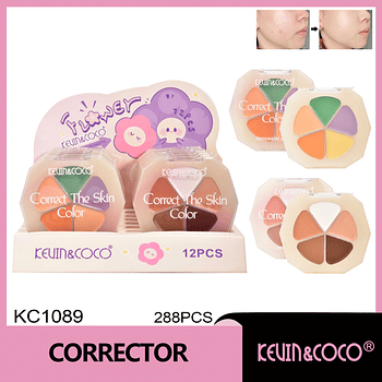 Corrector Phantom de 5 colores 