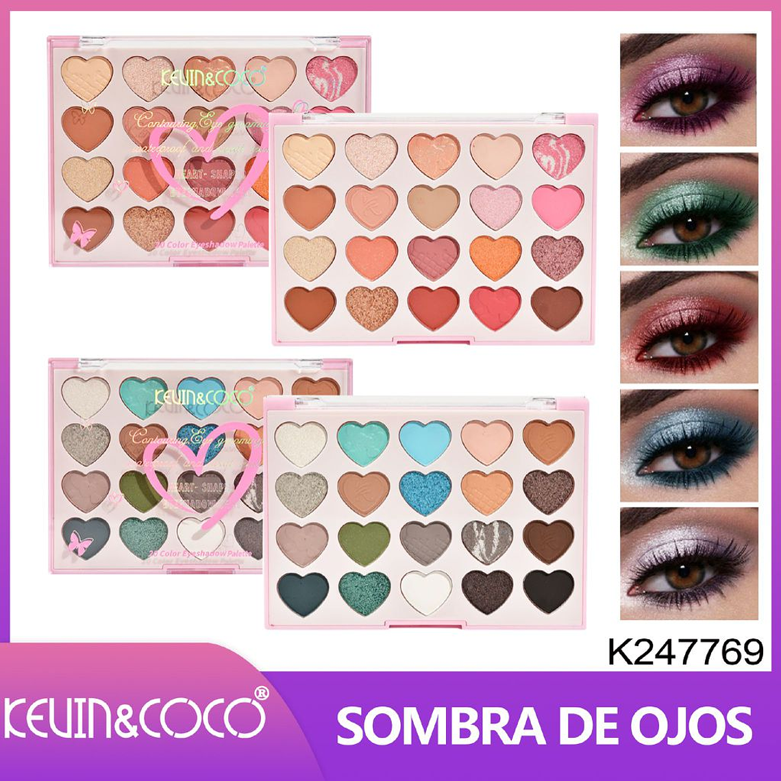  Sombra de ojos Ice Smoothie Crystal de 20 colores  1