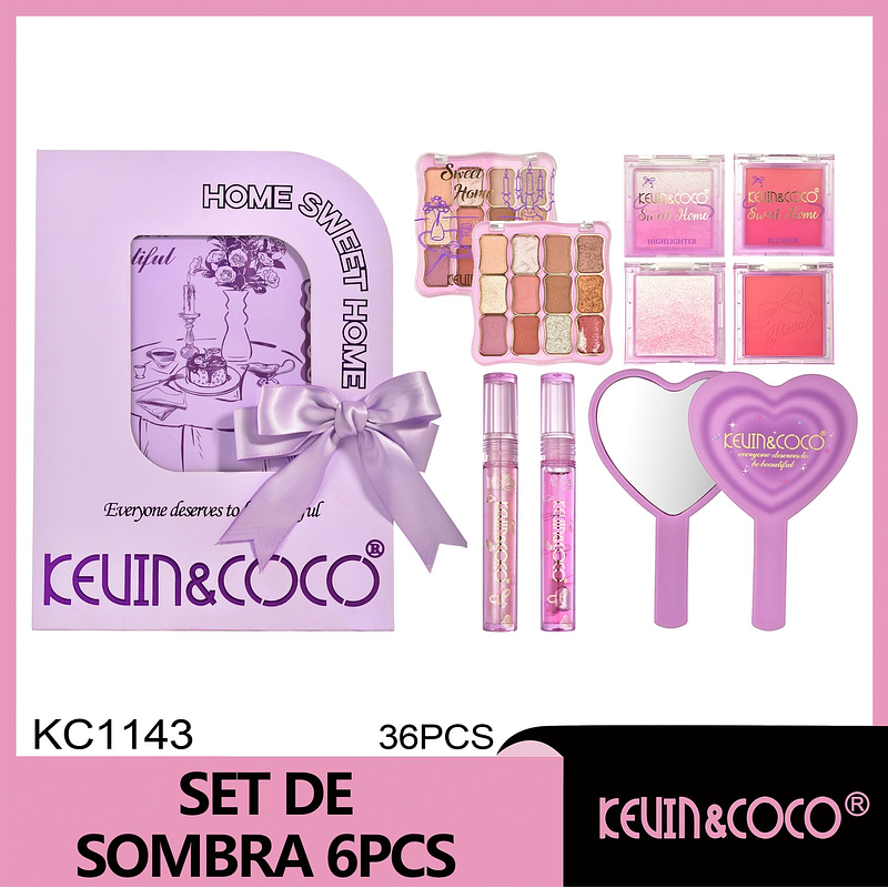  Set de regalo de taro dulce  set de sombras de ojos