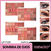  Paleta de sombras de ojos de 24 colores Pink Diamond Stardust en estuche de plástico 