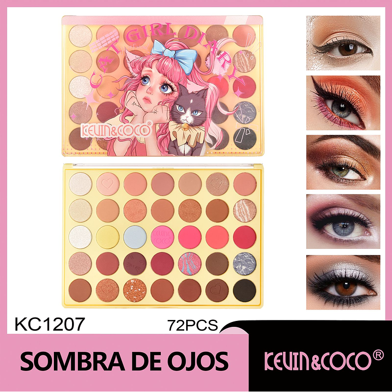 Sombra de Ojos  Los secretos de Catwoman: 32 colores 