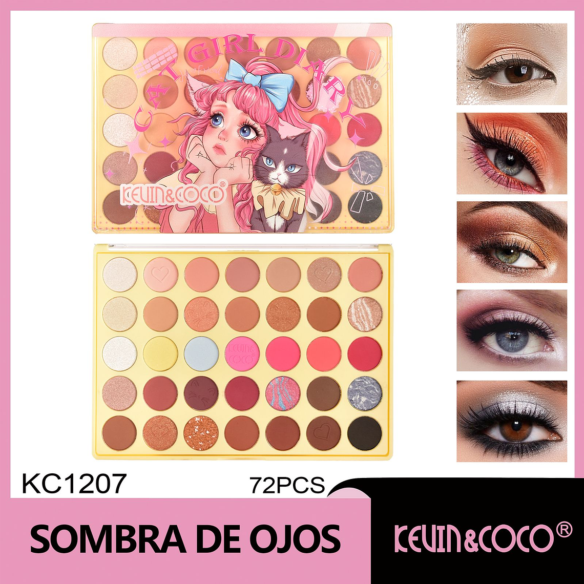 Sombra de Ojos  Los secretos de Catwoman: 32 colores  1
