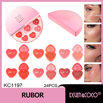   Colorete en crema Butterfly Shadow de 6 colores  rubor e iluminador