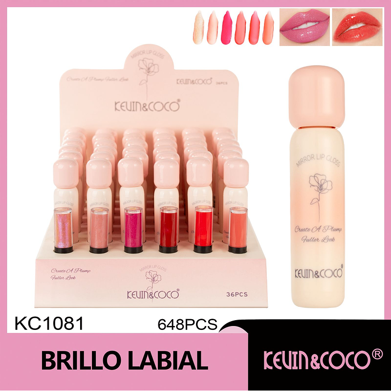  Brillo de labios Rose Love