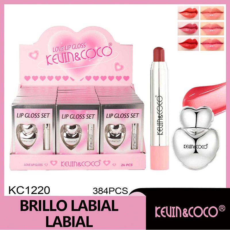 LIP GLOSS SILVER HEARTH 