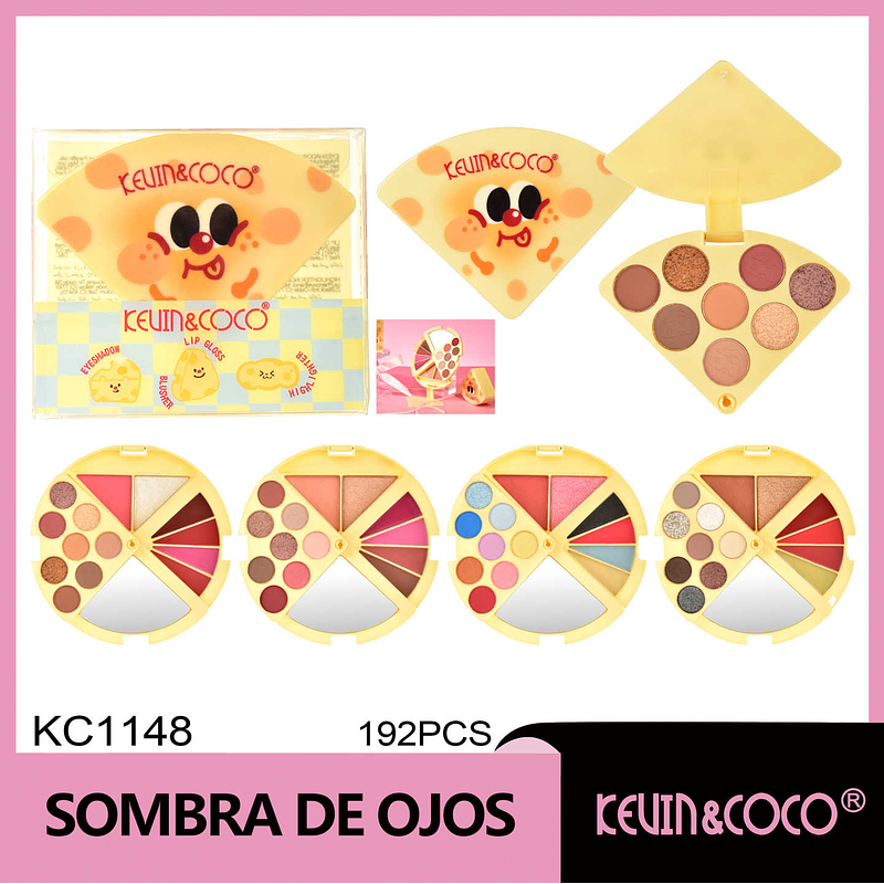 SET DE MAQUILLAJE CHEESY CHIC