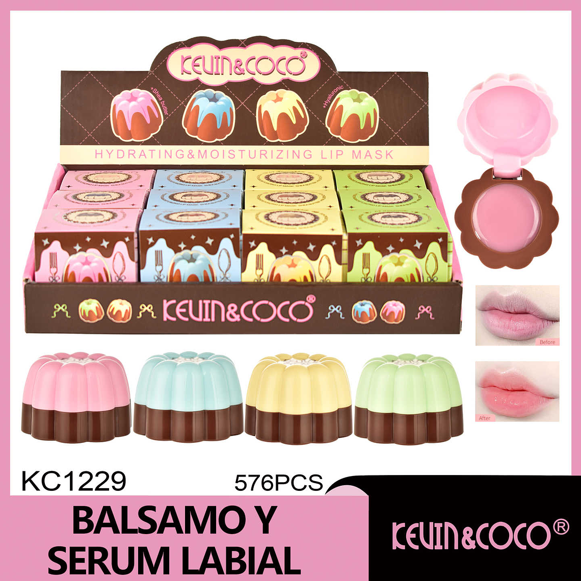 MASCARILLAS PARA LABIOS HUMECTANTE 1