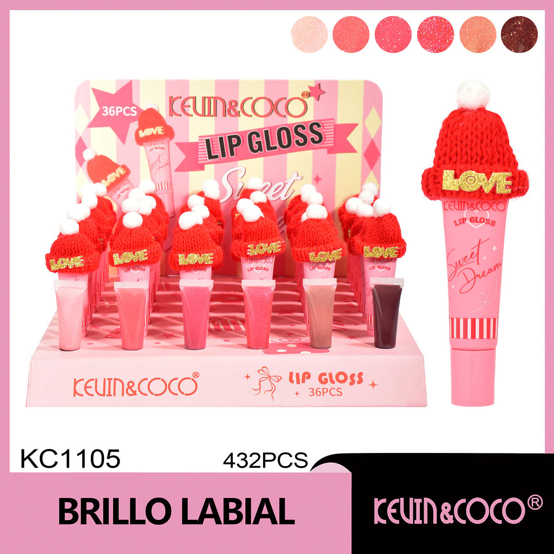 BRILLO LABIAL SWEET DREAMS  1