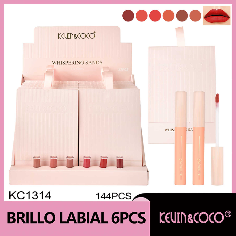 LIP GLOSS BRILLOS LABIALES DESEOS  1