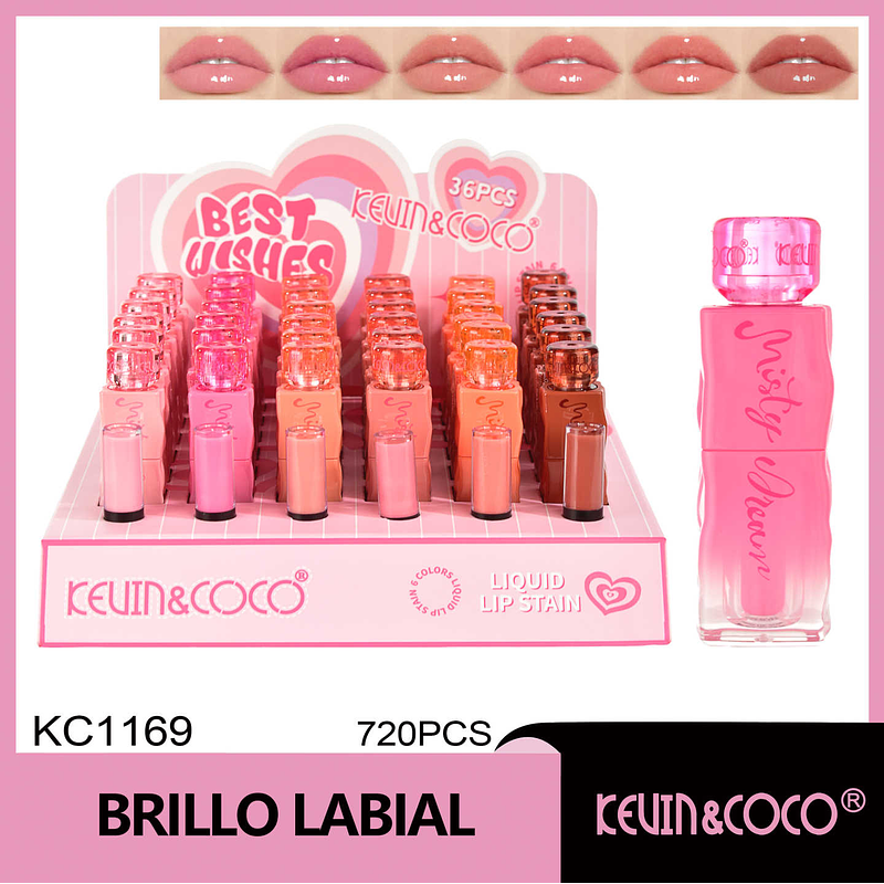 BRILLO LABIAL  BEST WISHES