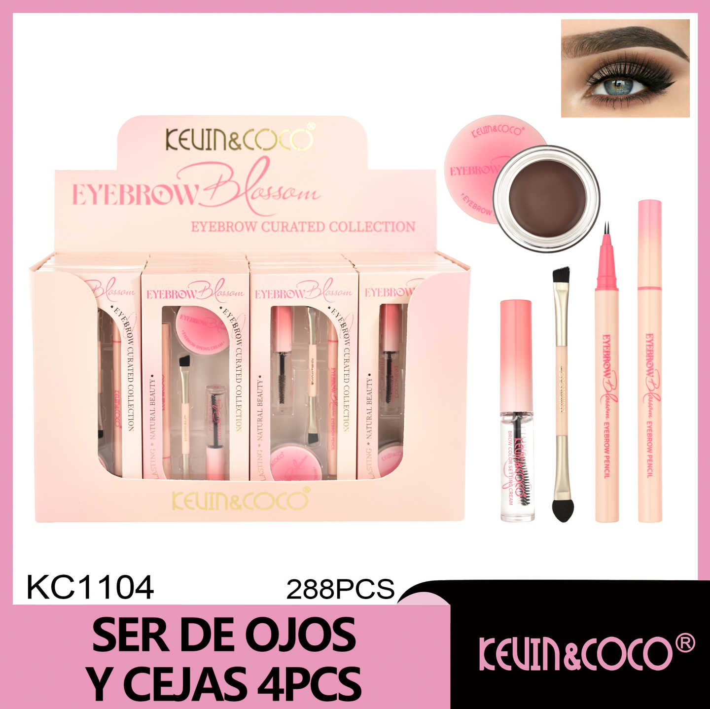 SET PARA DELINEAR TUS CEJAS BLOSSOM