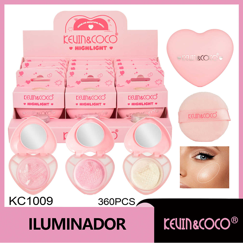 ILUMINADOR HEARTH HIGHLIGT