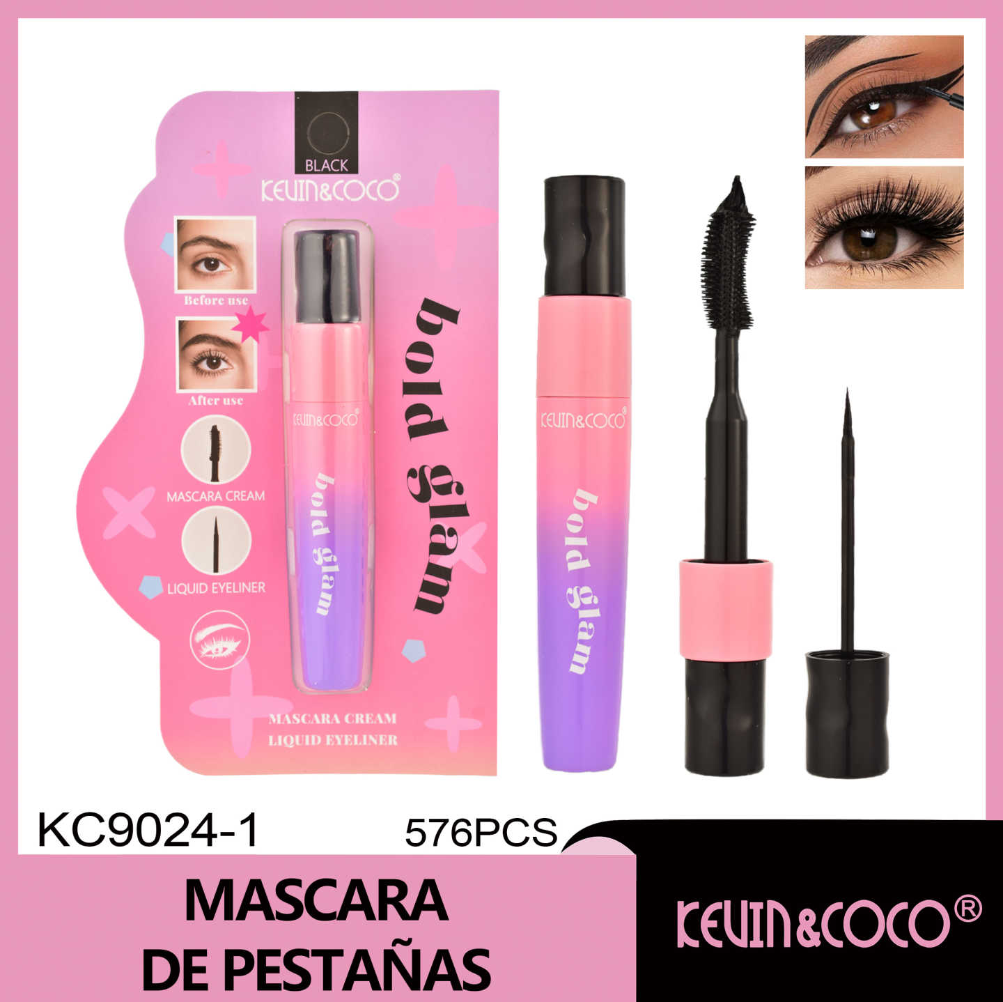 MASCARA DE PESTANAS BOLD GLAM