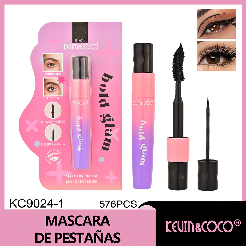 MASCARA DE PESTANAS BOLD GLAM