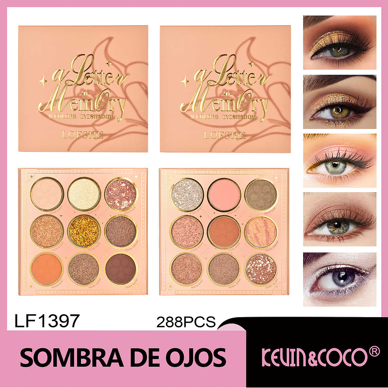 A LETTER MEMORY 9 COLORES