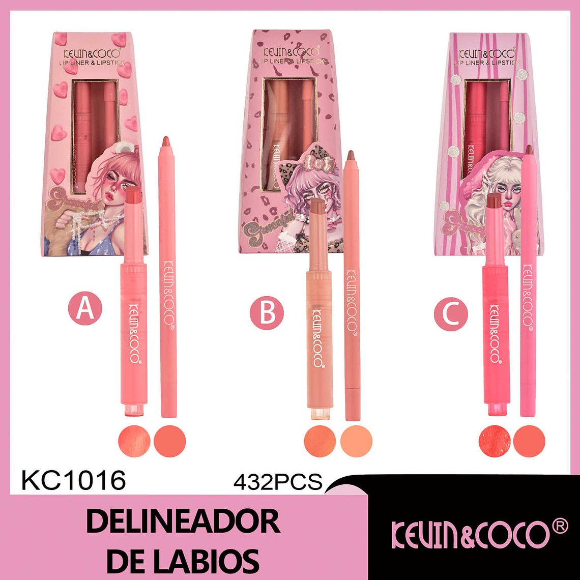 SET LIP COMBO GRACELED 1