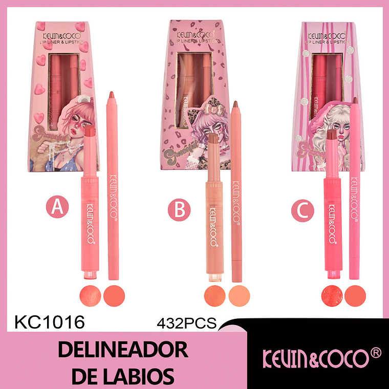 SET LIP COMBO GRACELED 1