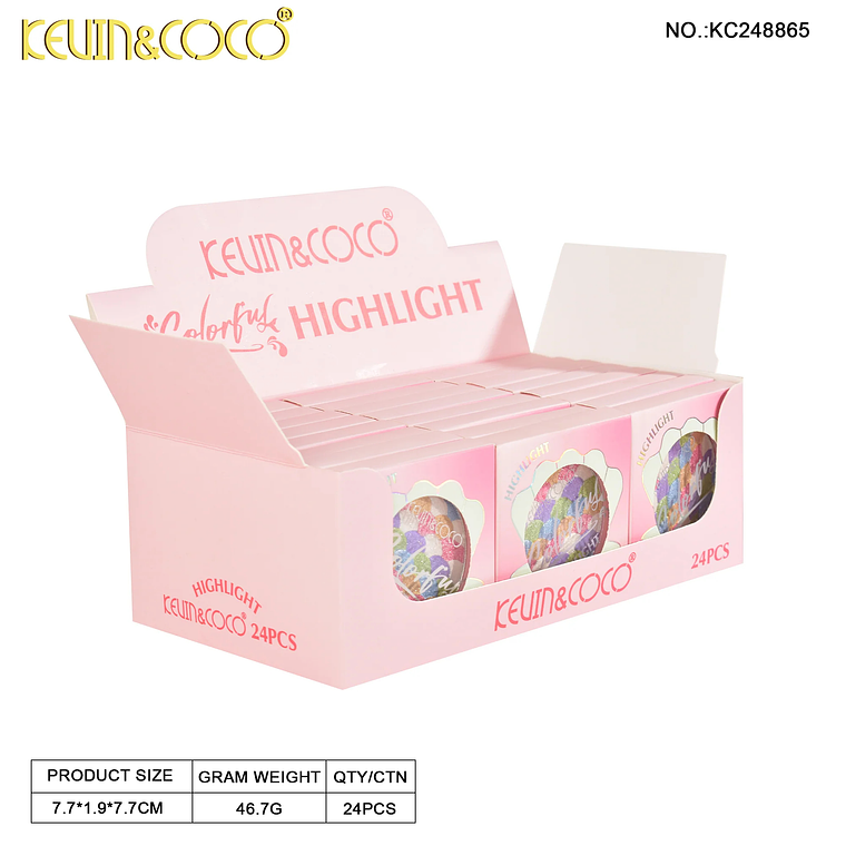  ILUMINADOR DE COLORES EN POLVO  4