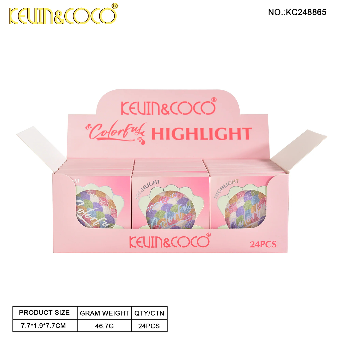  ILUMINADOR DE COLORES EN POLVO  6