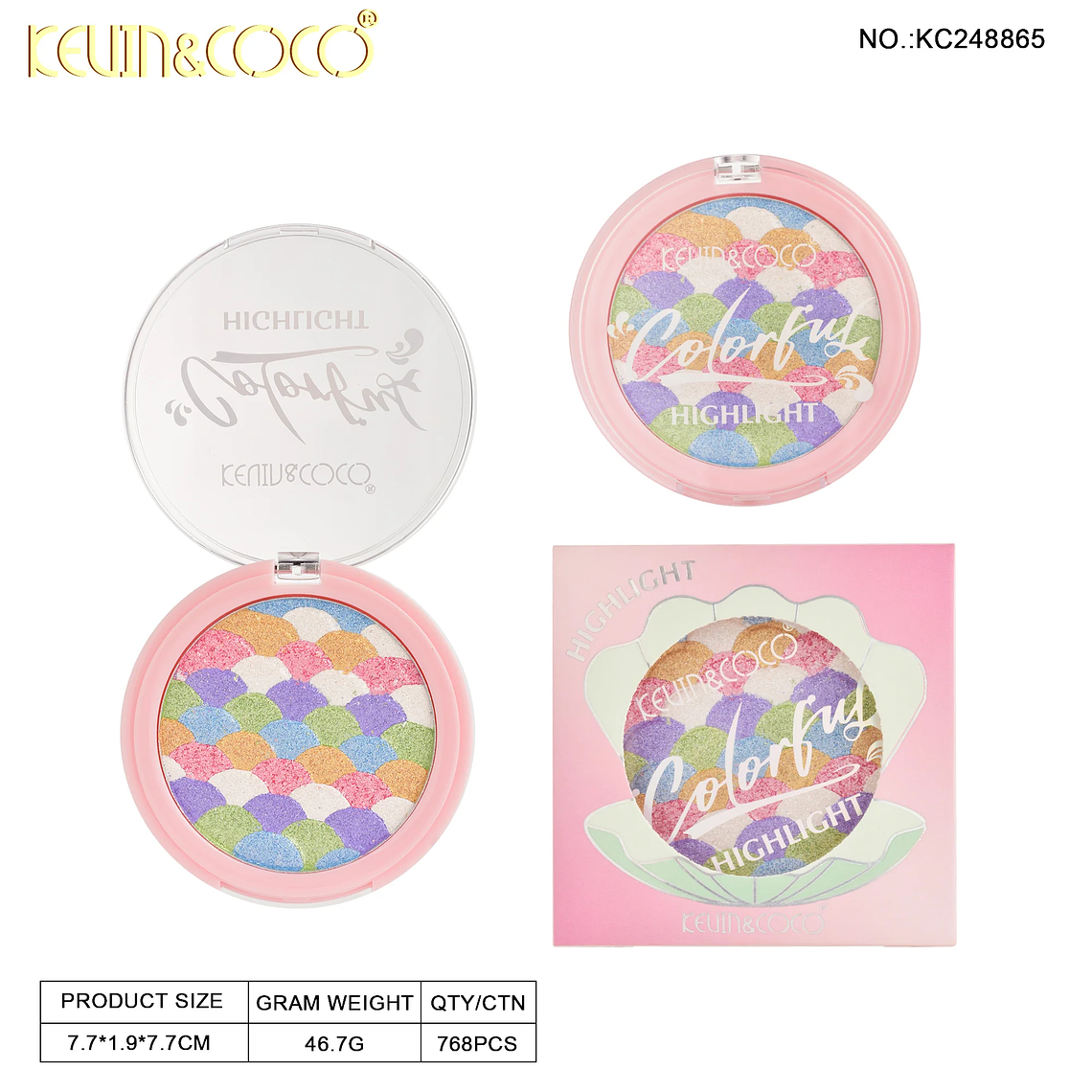  ILUMINADOR DE COLORES EN POLVO  7