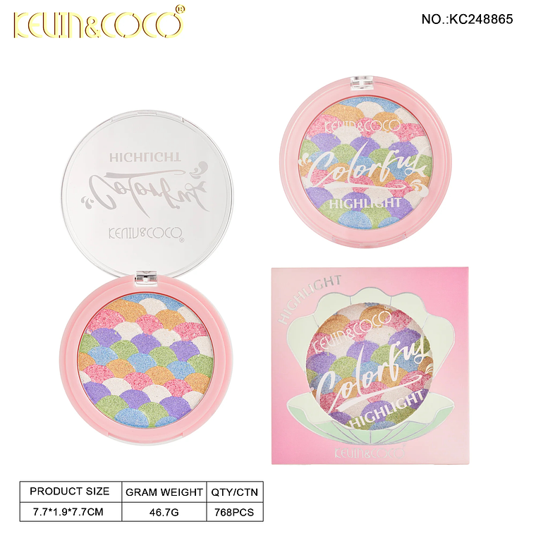  ILUMINADOR DE COLORES EN POLVO  7