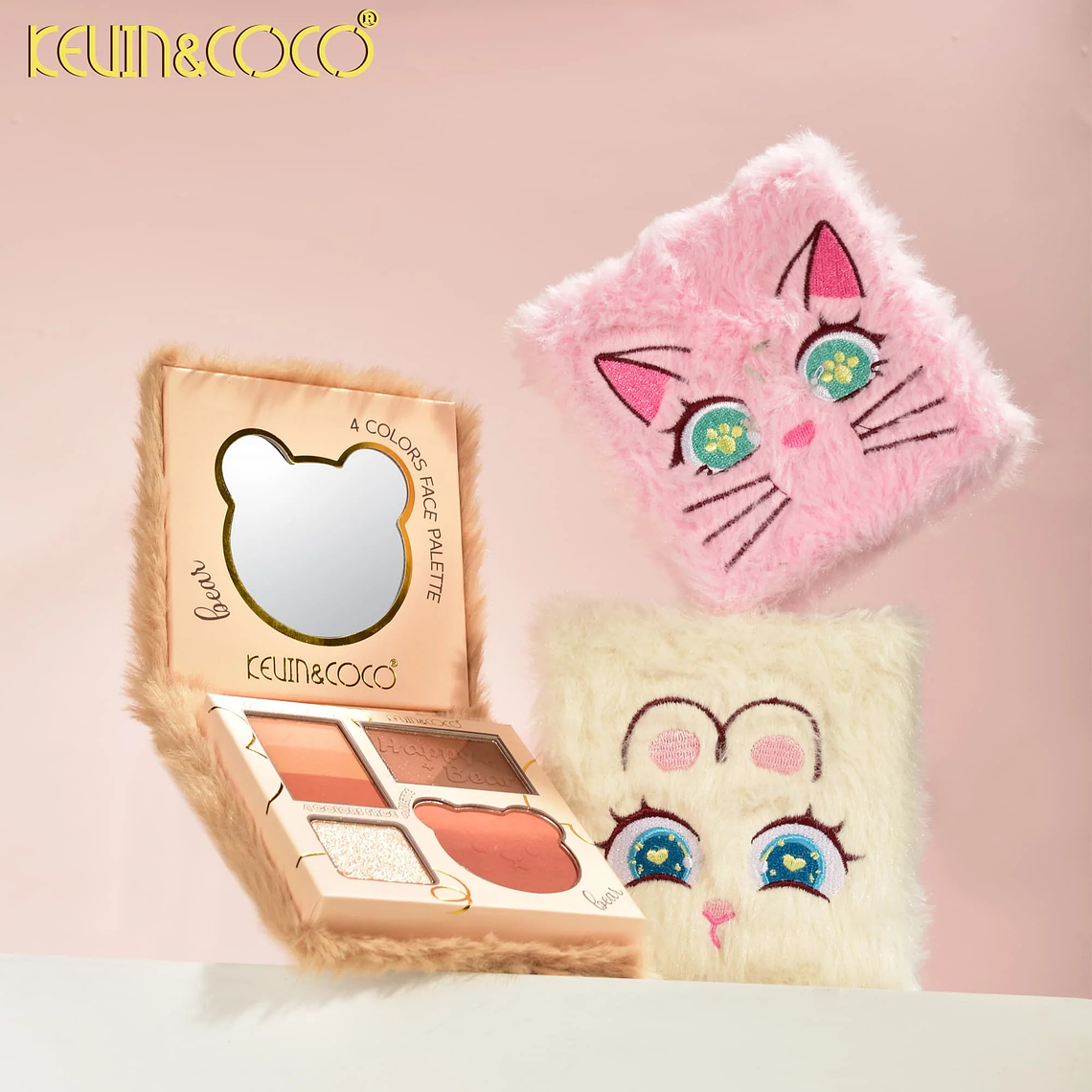 Paleta facial de 4 colores Maoqiu Shijian  4