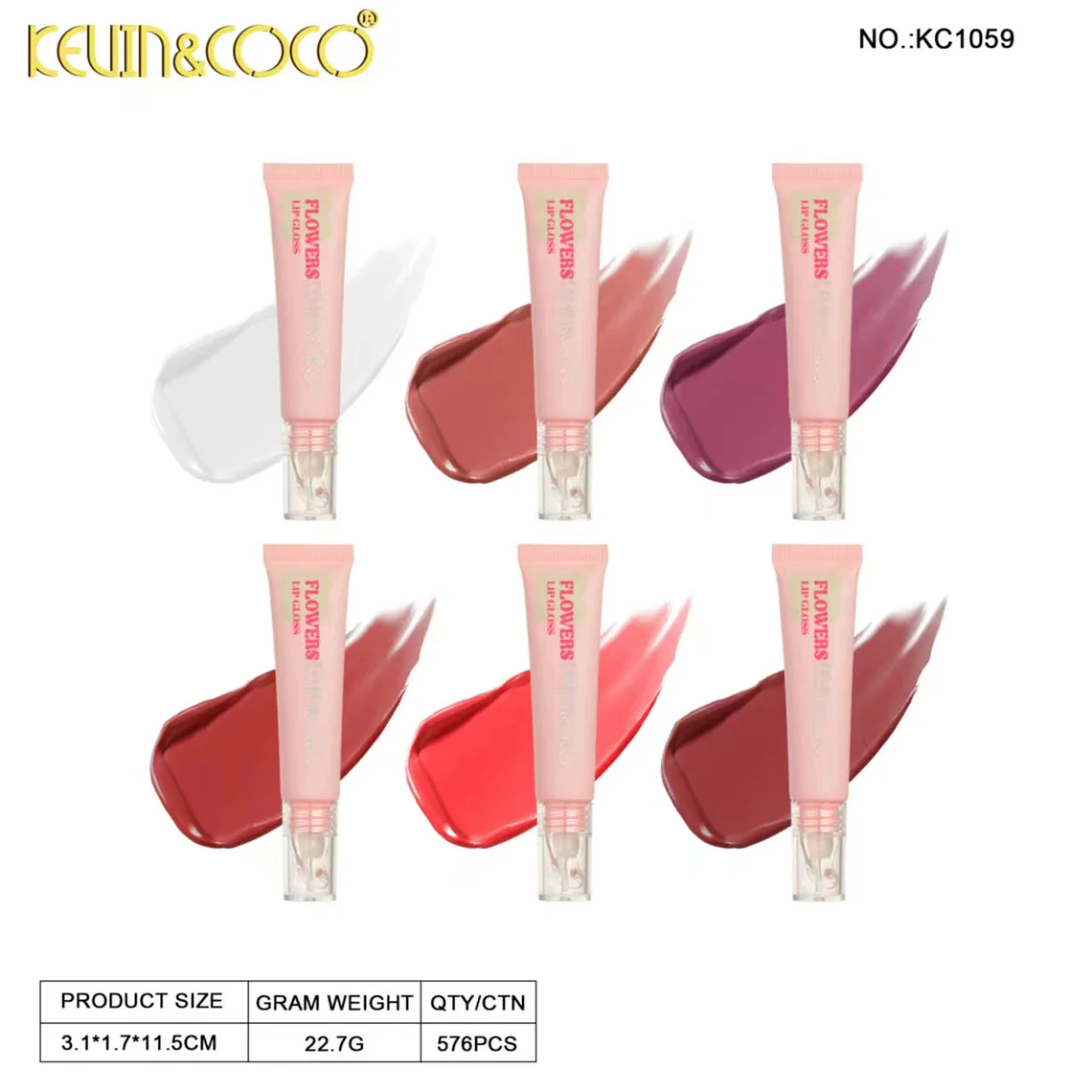  Brillo labial individual Flower Bell  3