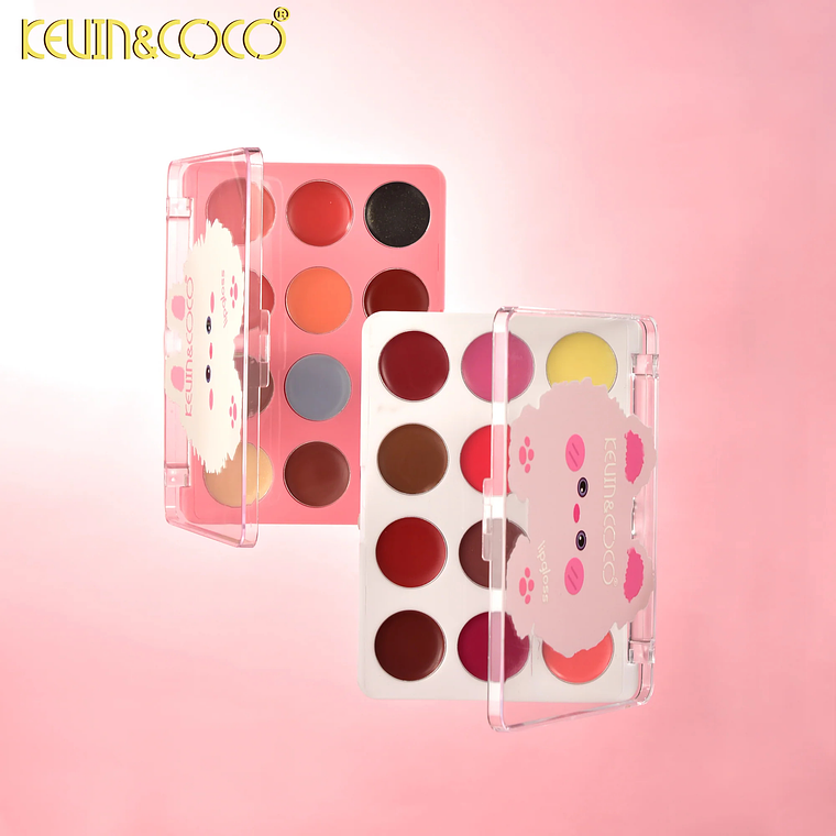 Paleta de 12 labiales cremosos  6