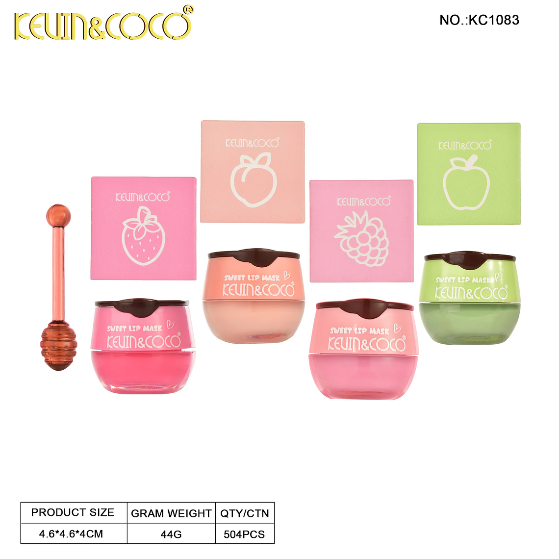   Mascarilla labial de caramelo de frutas  7