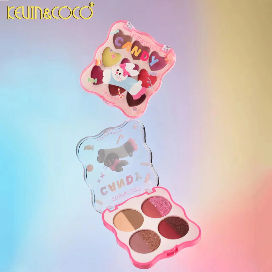 Paleta labial de 9 colores de animalitos 5