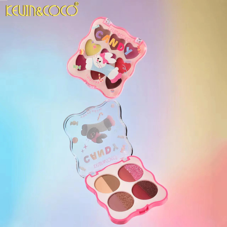 Paleta labial de 9 colores de animalitos 5