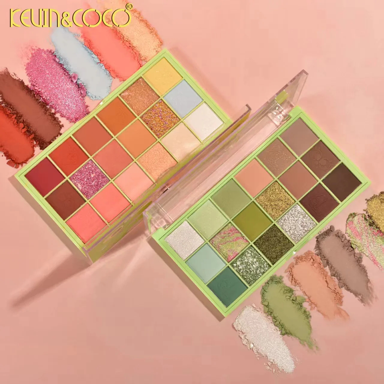   Sombra de ojos Cheese Avocado de 18 colores  5