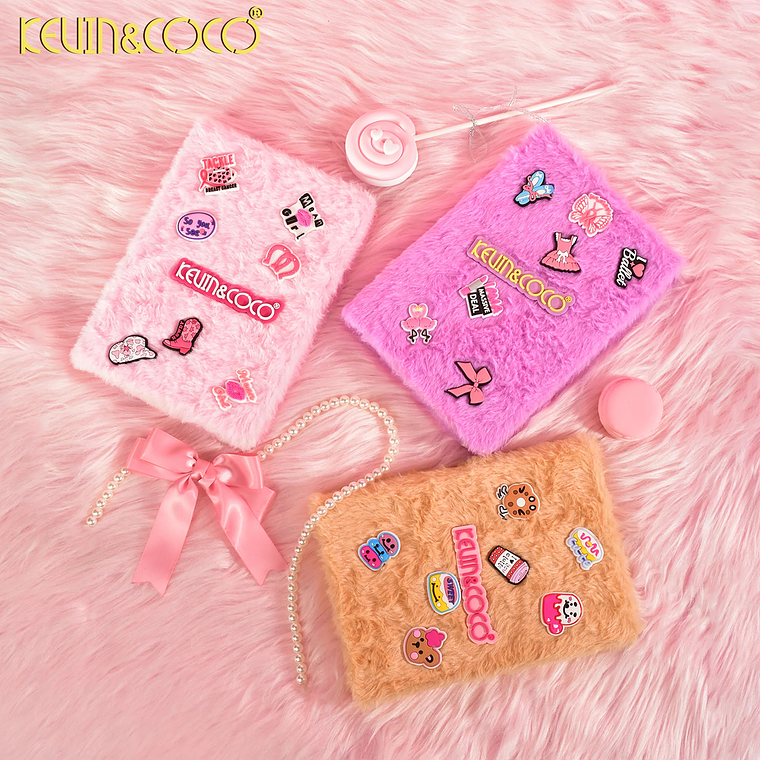   Paleta de 42 colores de cara de corazón esponjosa color café  5