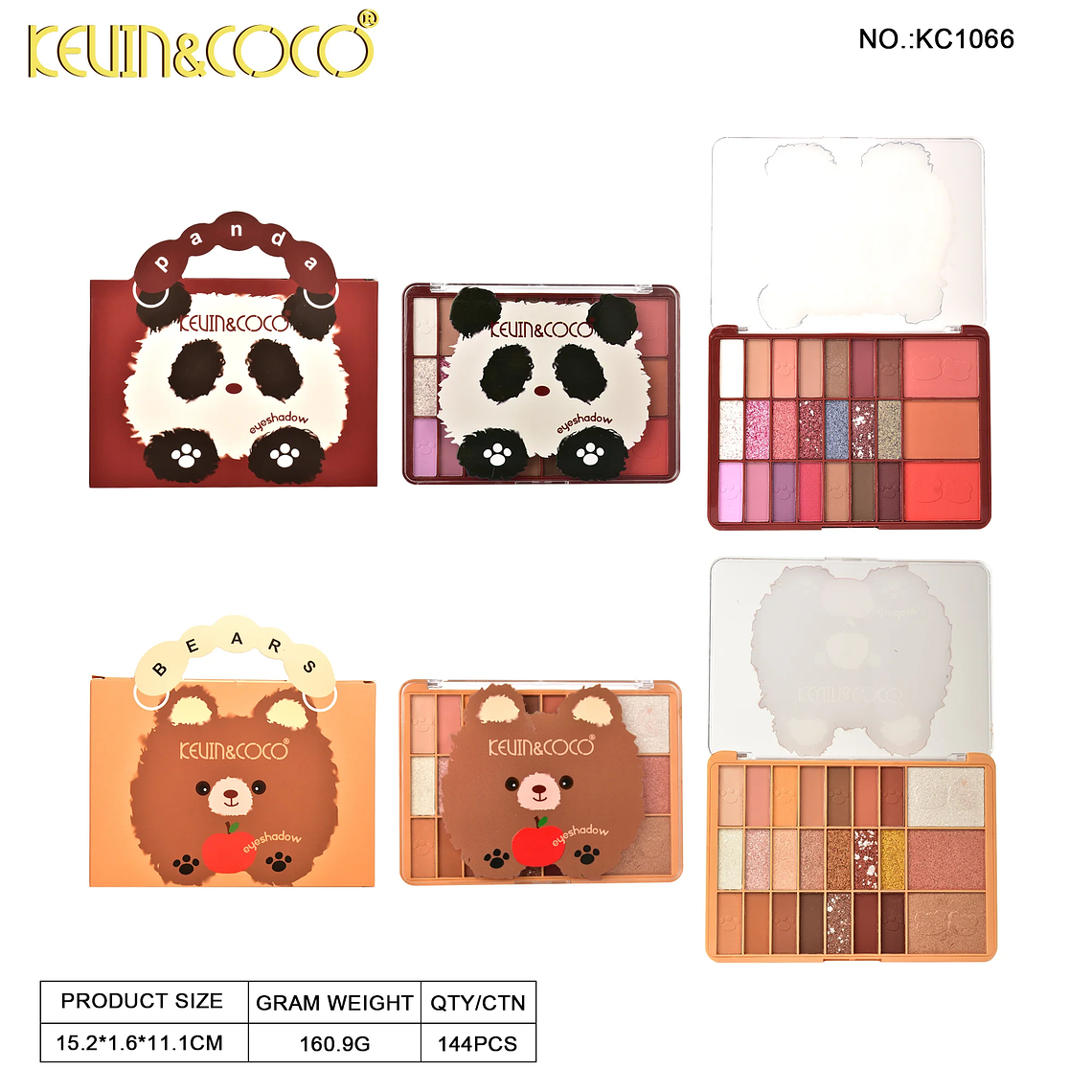   Sombra de ojos Bears 24 colores  4