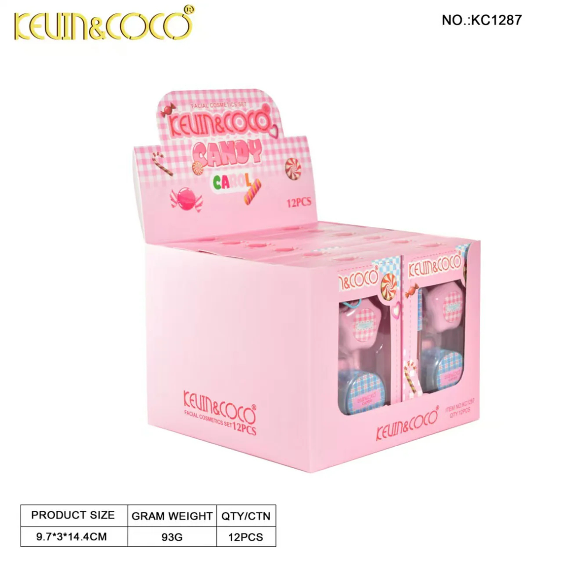   Set Ode (set de 3 piezas: sombra de ojos + brillo de labios)  6